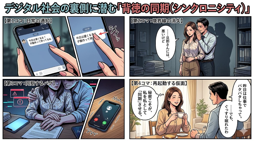 デジタル社会の裏側に潜む「背徳の同期（シンクロニシティ）」