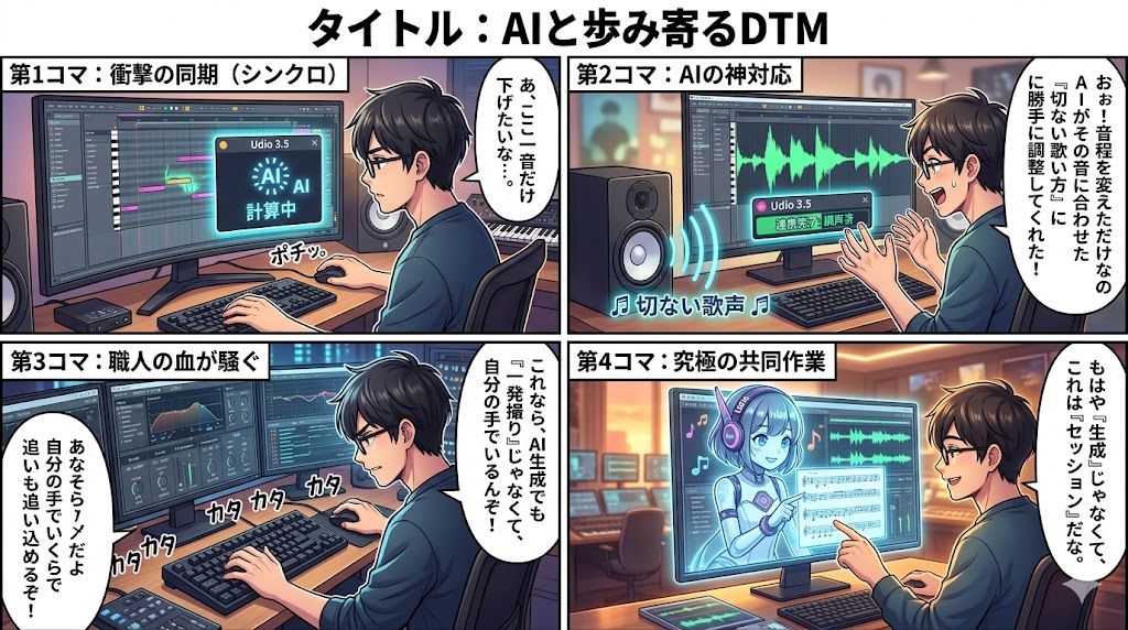 Udio 3.5と次世代DAW連携：2