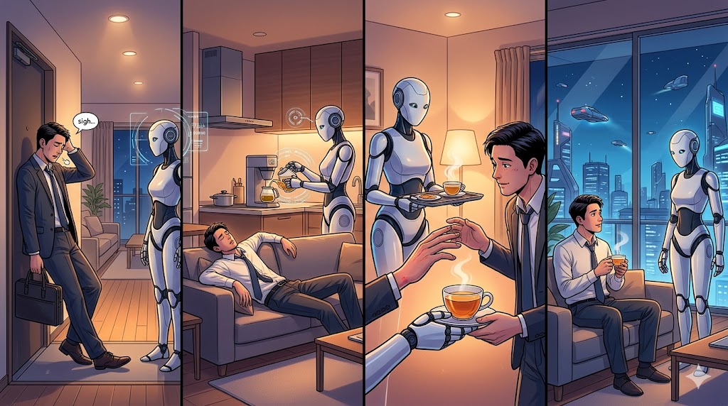 2026年、人型ロボットが「道具」から「同居人」へ：マルチモーダルAIが書き換える家庭内共生の境界線序：素材から読み解く「2026年の兆し」