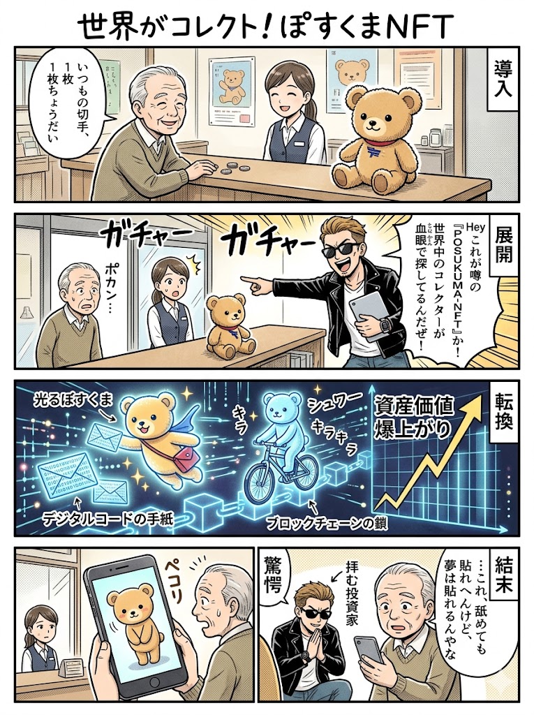 世界がコレクト！ぽすくまNFT