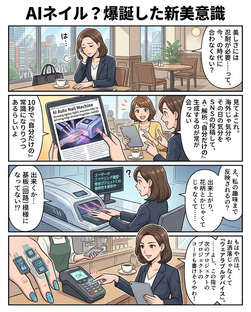 AIネイル？爆誕した新美意識