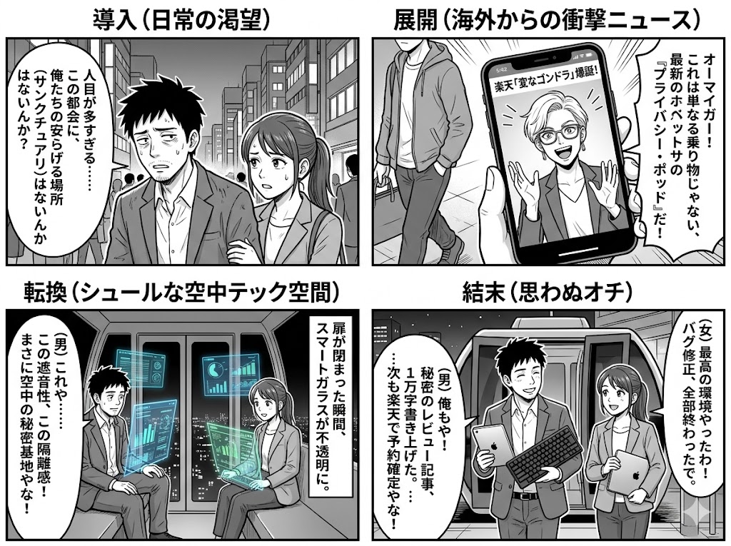 楽天「変なゴンドラ」で密会や！