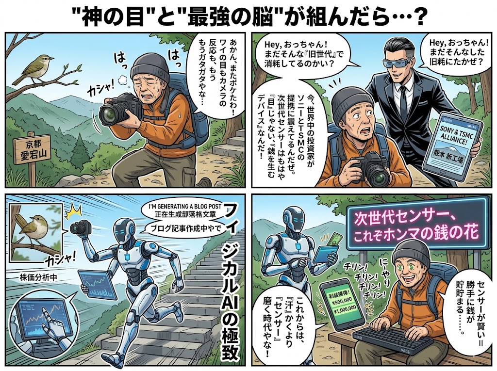 ソニーTSMC提携！次世代センサー銭や