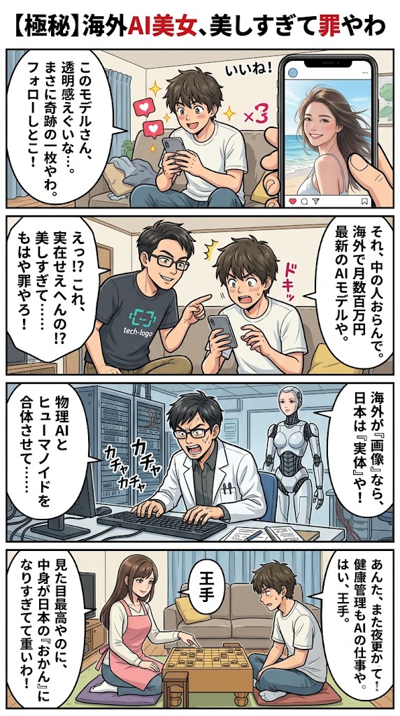 極秘】海外AI美女、美しすぎて罪やわ