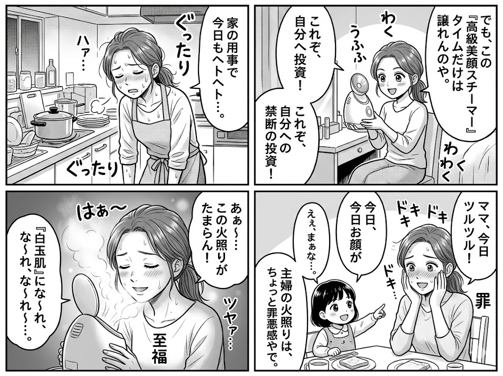 白玉肌の背徳。主婦の火照りは、罪やで。