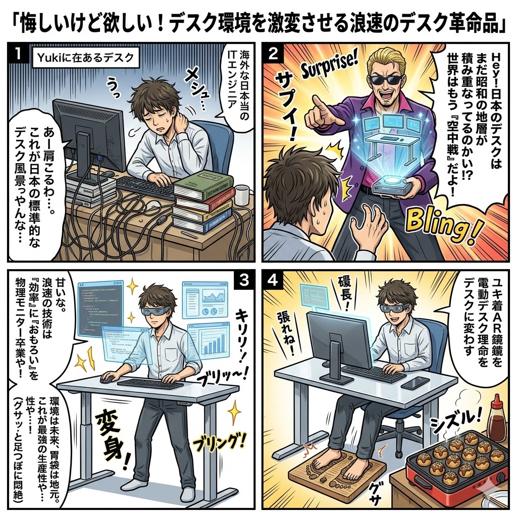 悔しいけど欲しい！デスク環境を激変させる浪速のデスク革命品