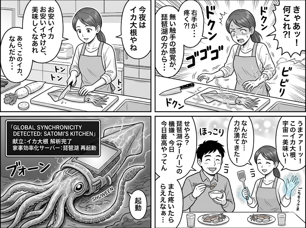 幻のイカ？主婦の幻肢、疼く。琵琶湖に眠るオーバーテクノロジーの謎