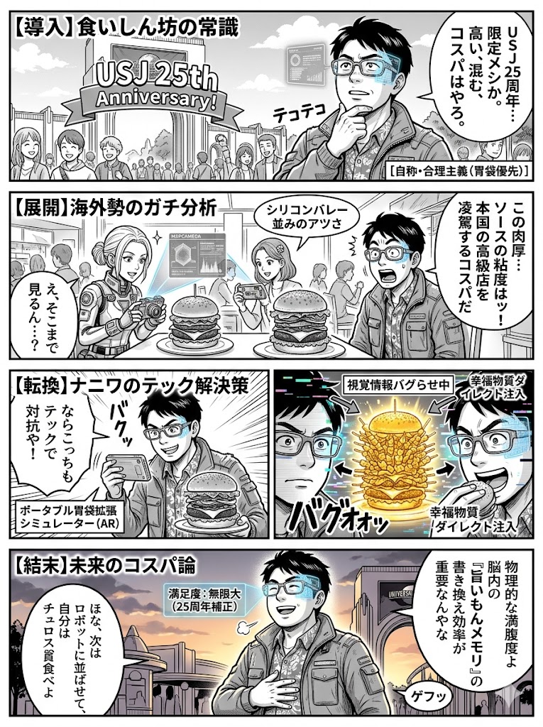 USJ25周年！限定メシのコスパを徹底解剖
