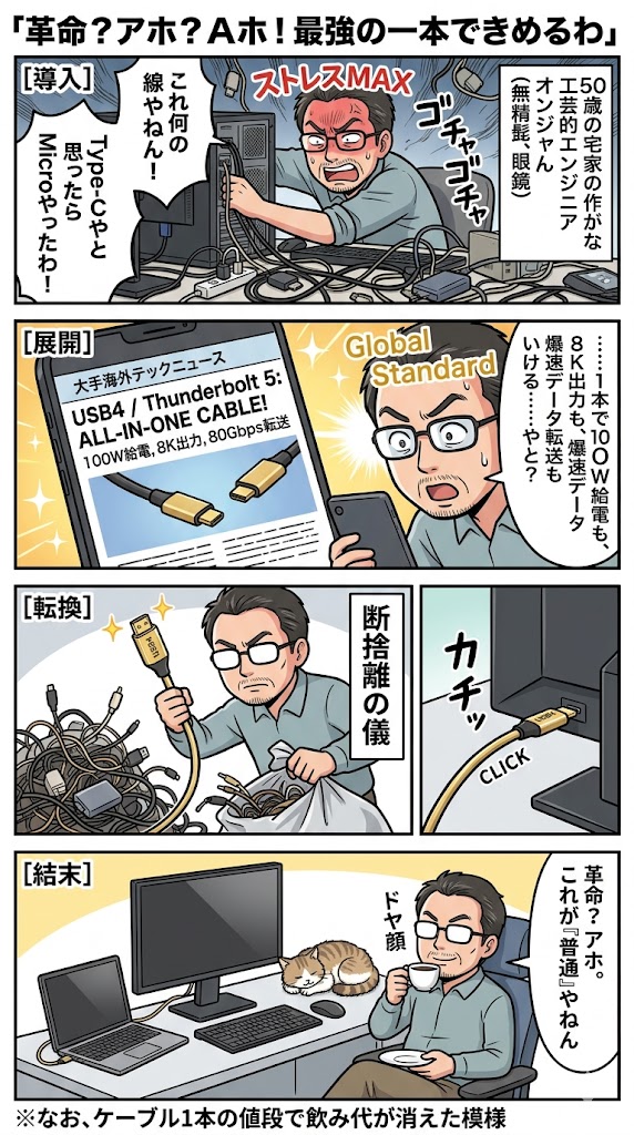 デスク革命？アホ！最強の1本で決めるわ！