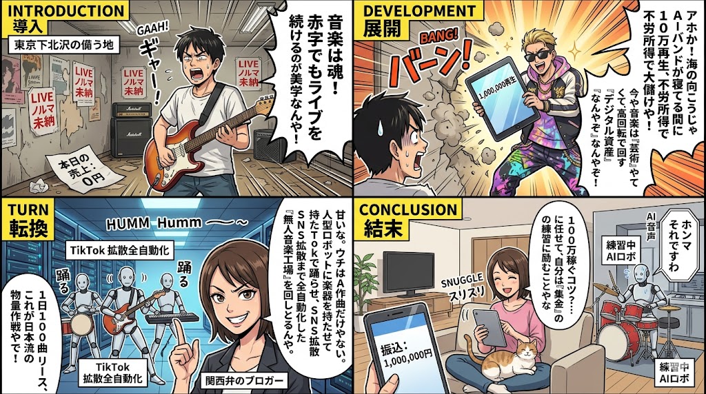 AIバンド100万！銭稼ぐコツ教えたる