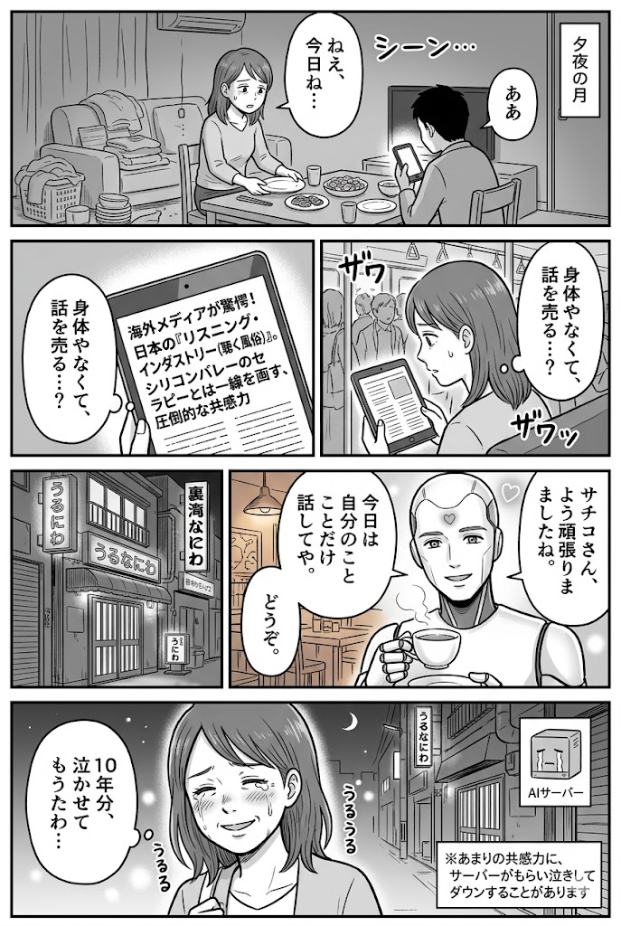 裏ナニワ、号泣必至の対話型女性風俗