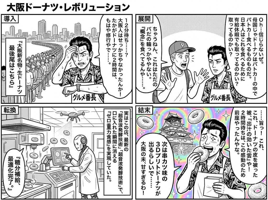 大阪の新名物ドーナツは本当においしいのか？話題の行列店を徹底レビュー