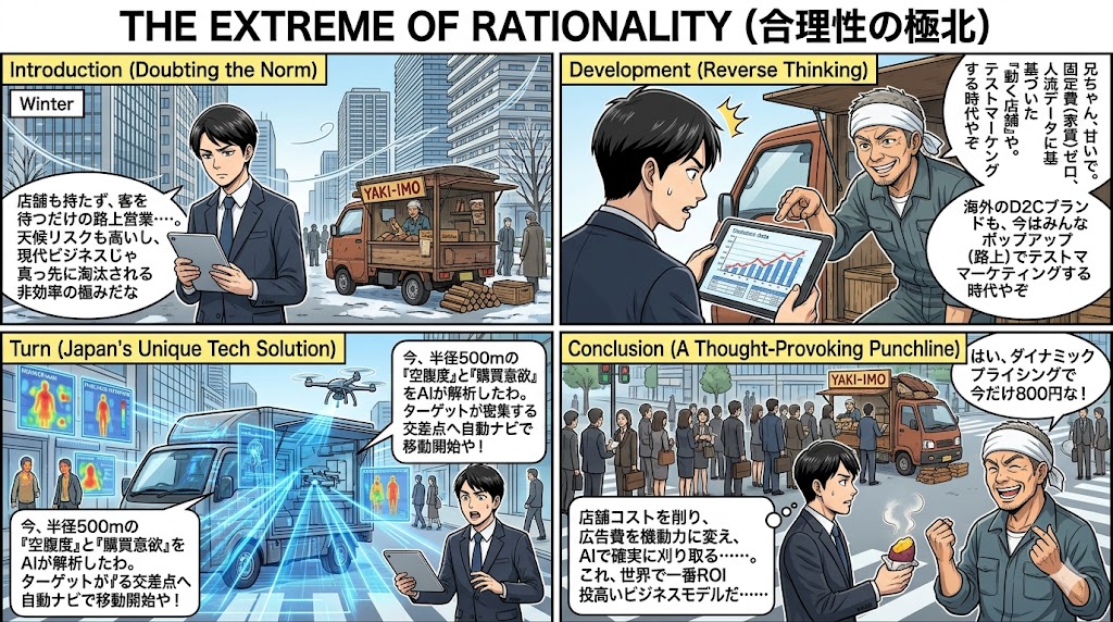 路上営業は合理的か？現代ビジネスにおけるコストパフォーマンスの真実