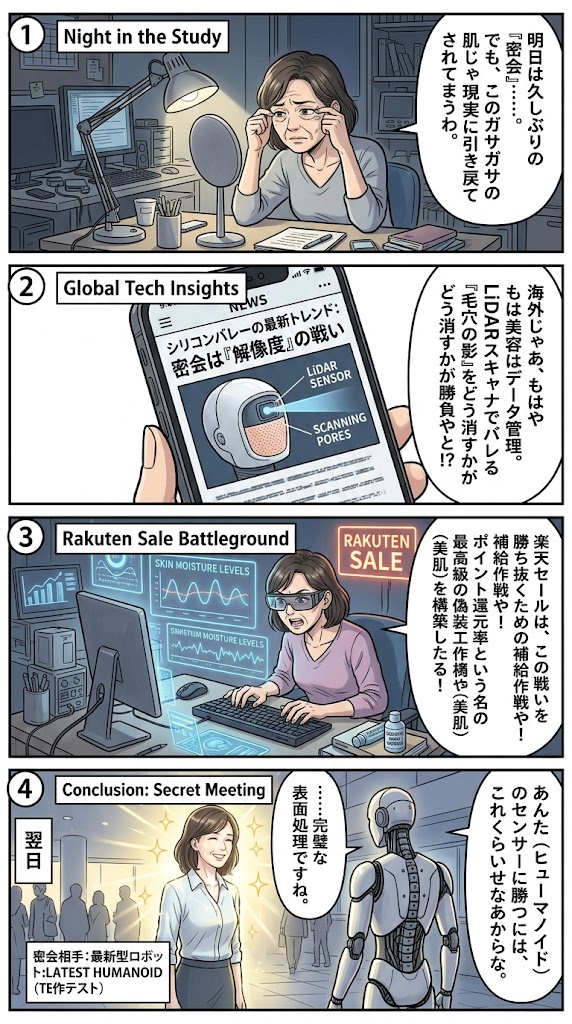 楽天セールで密会用美肌を奪え