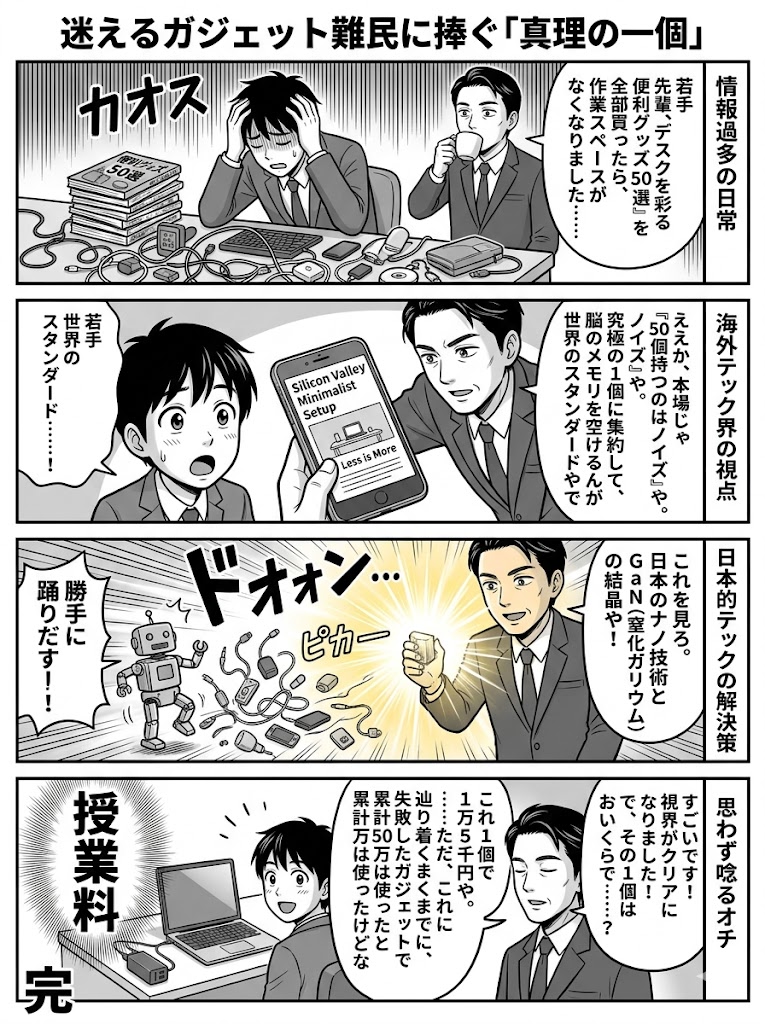おすすめ便利グッズ厳選1選 | 50選は不要と言い切れる究極のガジェット