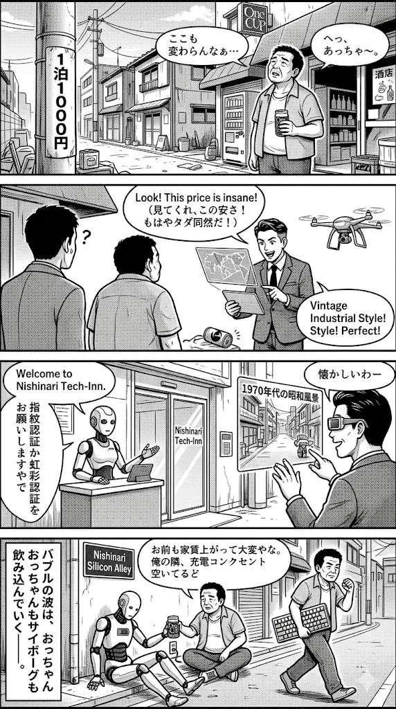 西成バブル！外資が狙うドヤ街の真実