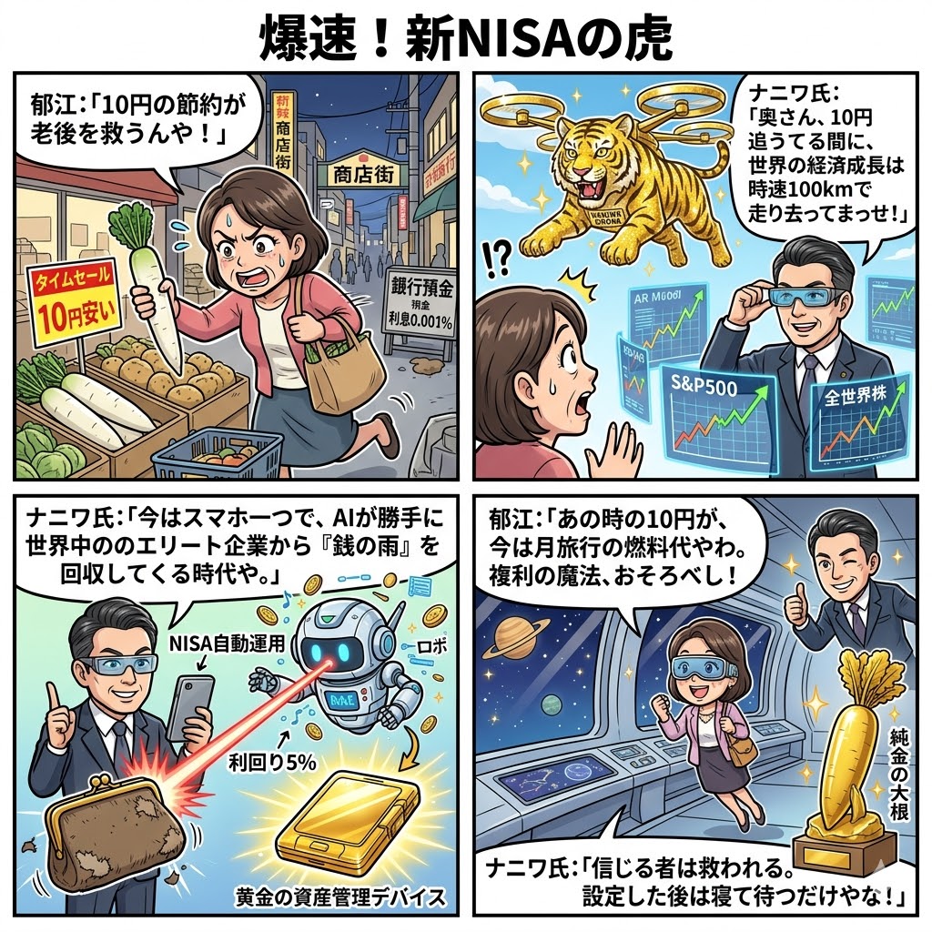 NISAで利回り5％！運用のプロが教える「お金の育て方
