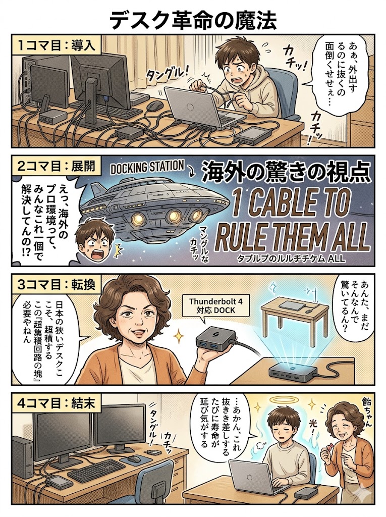 ドッキングステーションのおすすめと選び方！デスク周りを劇的に変える活用術
