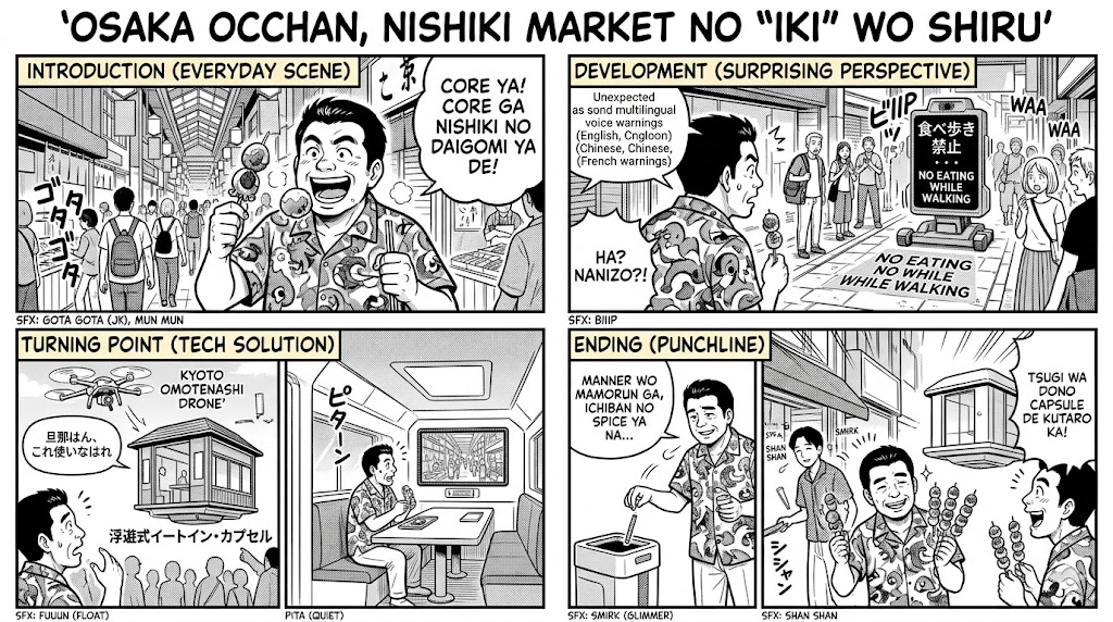 大阪の「おっちゃん」が京都・錦市場を歩いて分かった、観光地グルメの真髄と楽しみ方