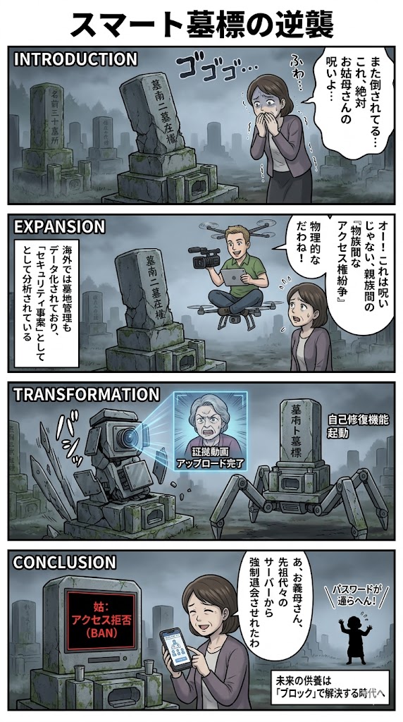 墓標倒壊トラブルの真相は？「呪い」と「親族トラブル」の境界線を考える