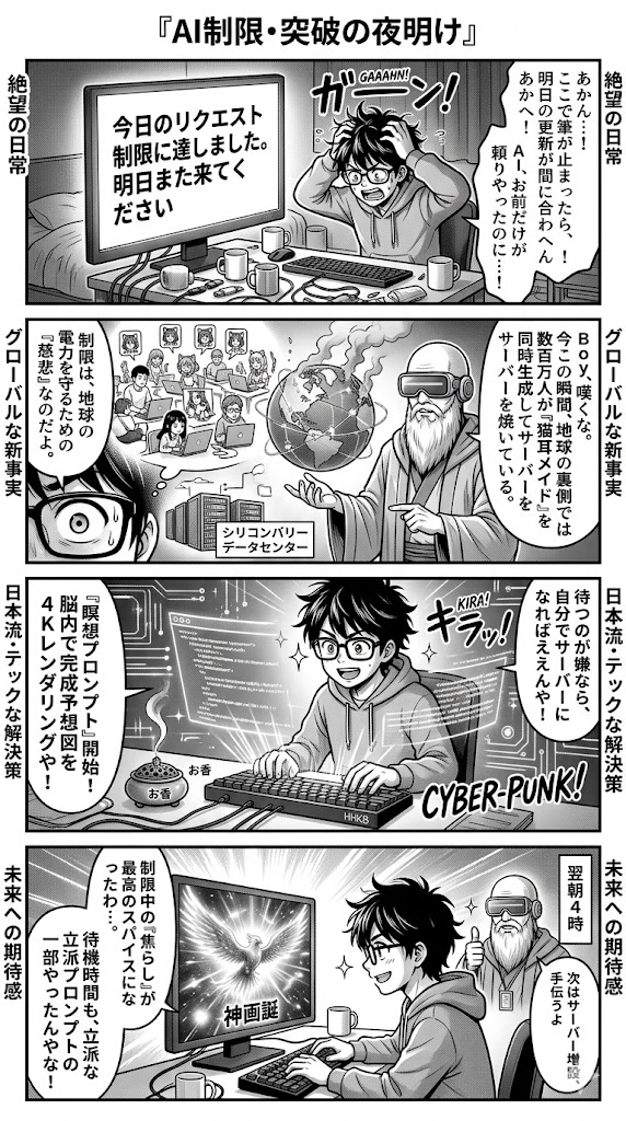AI画像生成の制限が出た時の賢い向き合い方と解決策