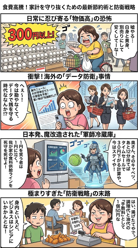 食費高騰！家計を守り抜くための最新節約術と防衛戦略