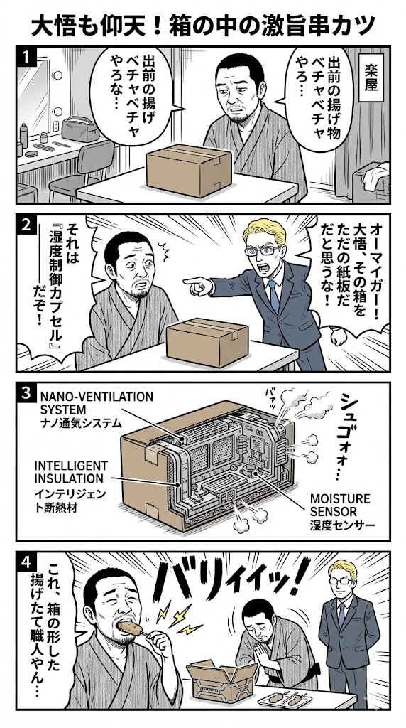 大悟も仰天！箱の中の激旨串カツ