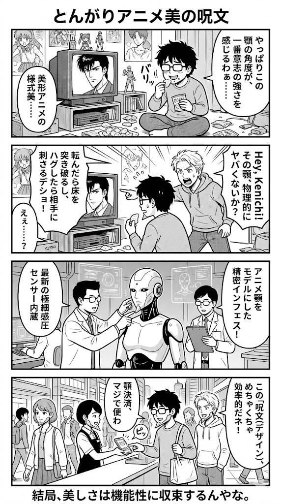 とんがりアニメ美の呪文