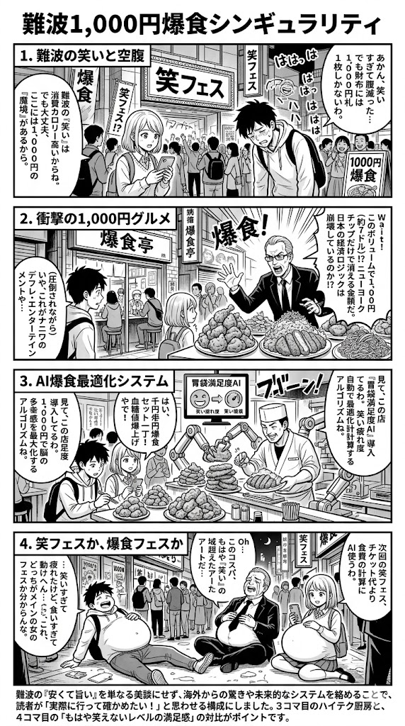 難波の1000円グルメが熱すぎる！お笑いフェス帰りに寄りたい爆食スポット