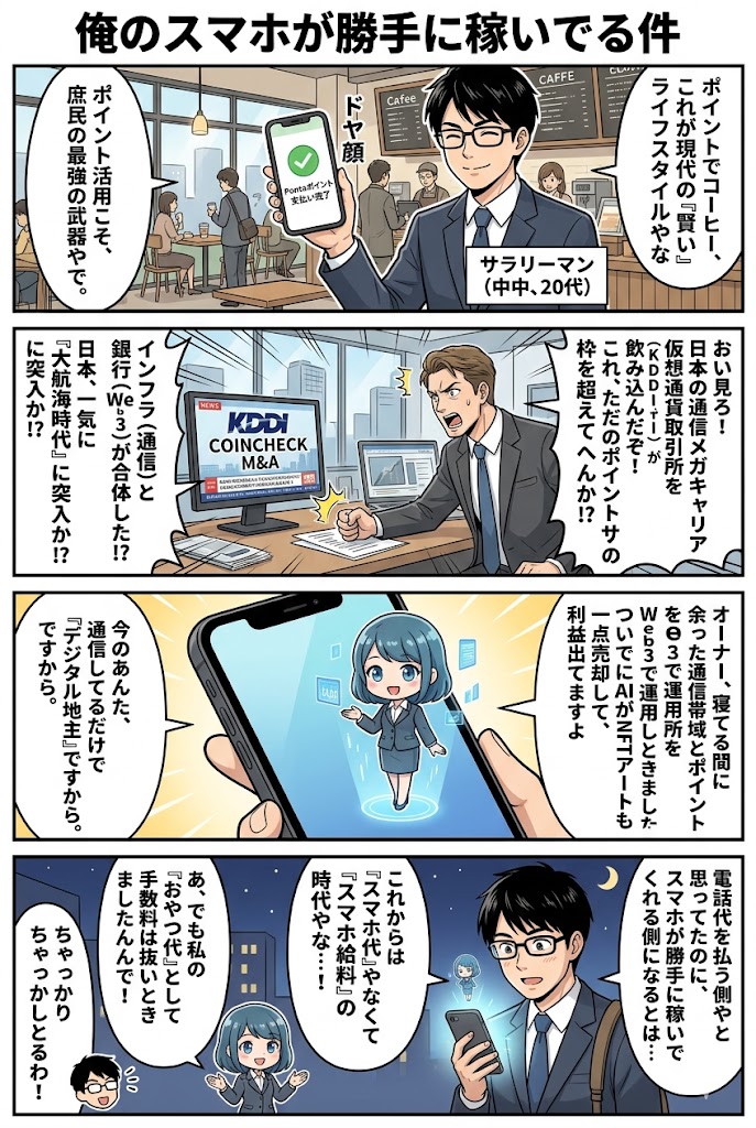 KDDIによるコインチェック子会社化が示すAIとWeb3の融合がもたらす未来