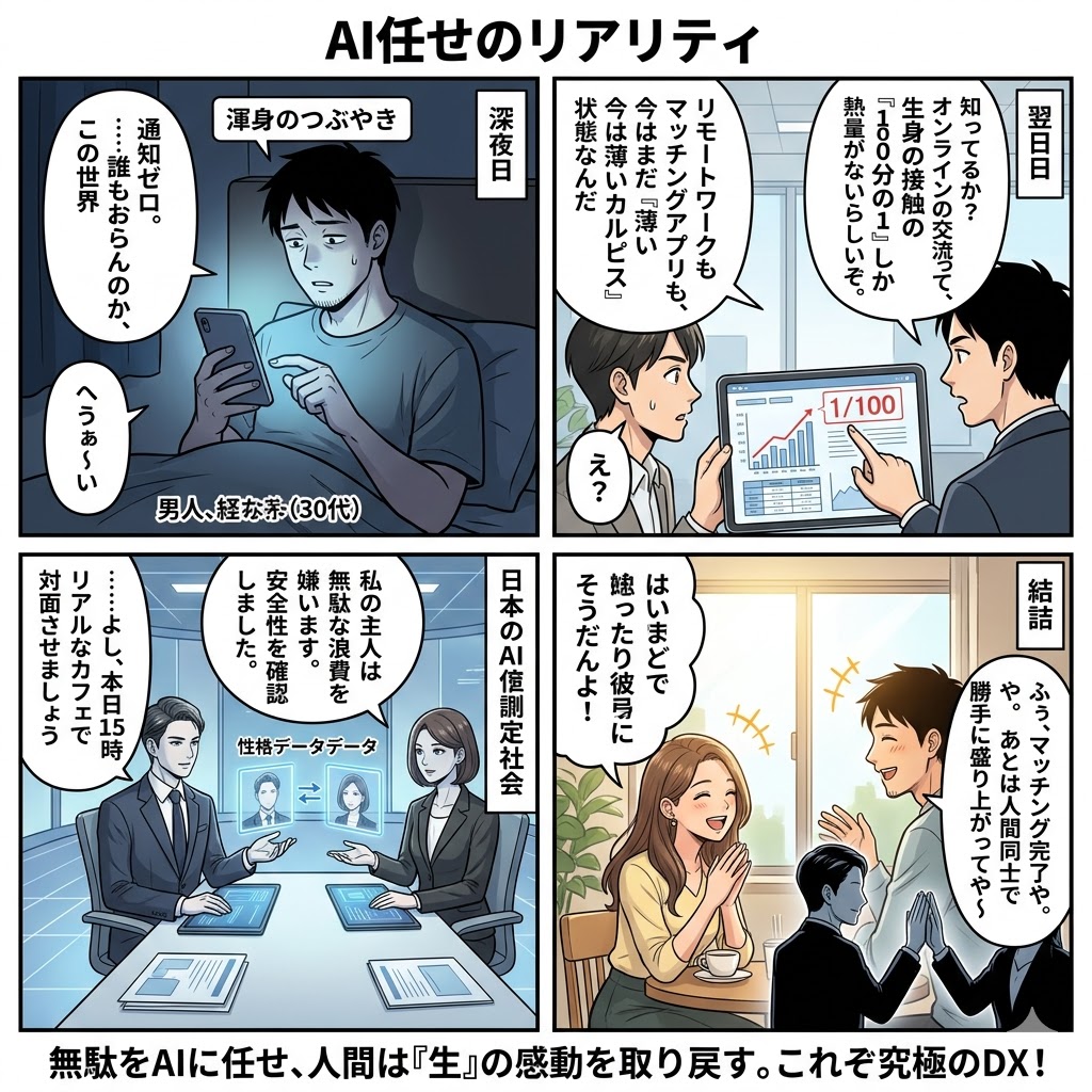 孤独なSNSからAIが繋ぐ未来へ：デジタルコミュニケーションの「真のDX」とは？