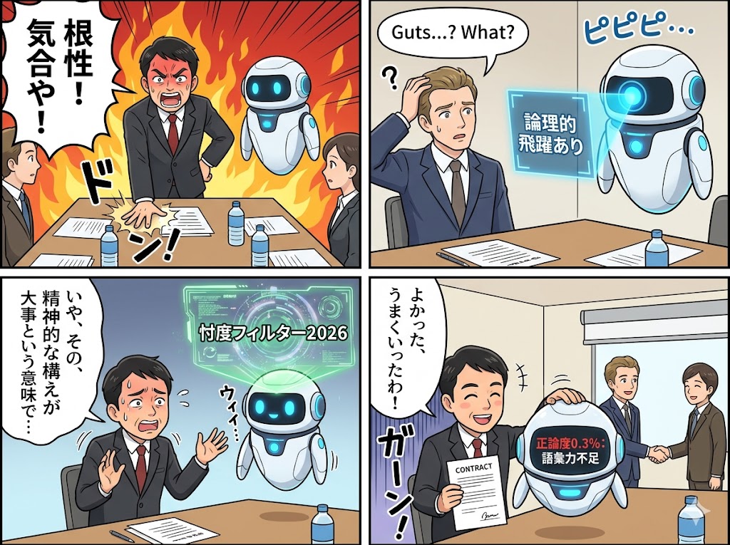 同時通訳ロボットの進化と課題：感情的な議論で「論理的飛躍」を指摘されたら？