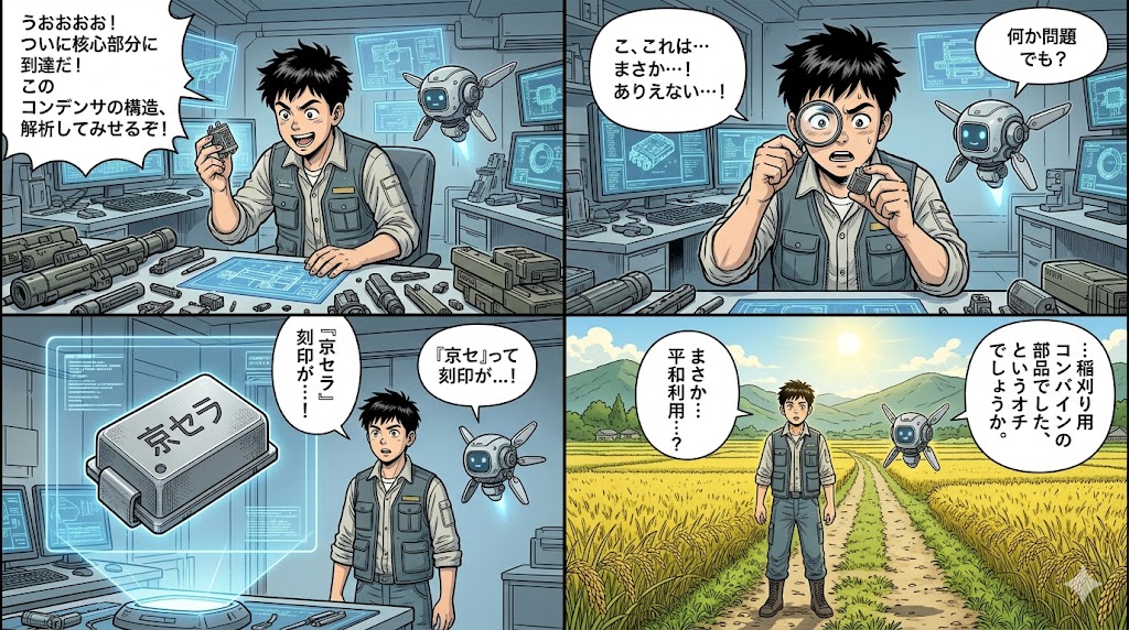 京セラ製？ロシア兵器分解や！