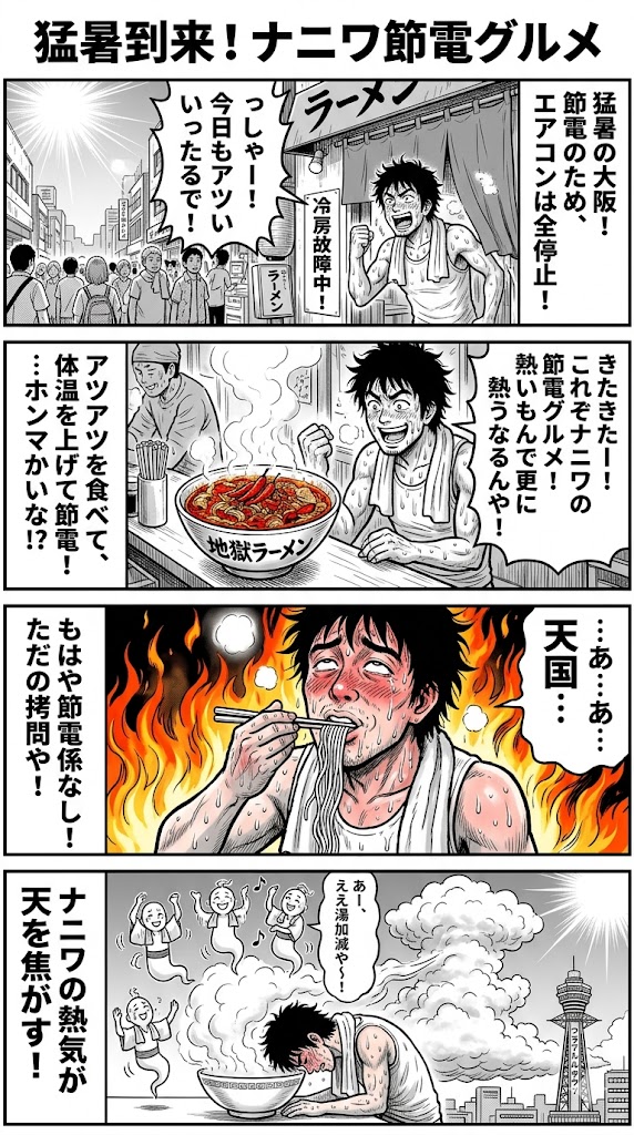 猛暑到来！ナニワ節電グルメ