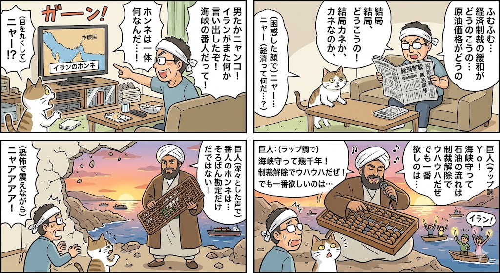 海峡の番人、イランのホンネ