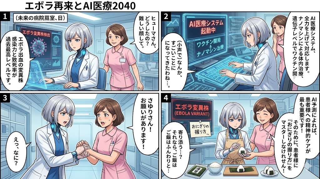 エボラ再来とAI医療2040