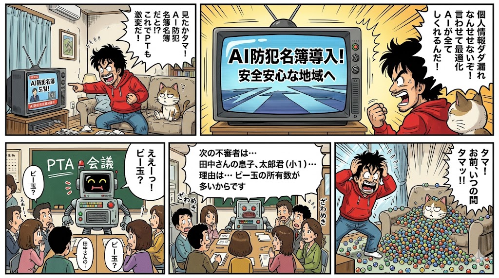 AI防犯名簿！PTA激変