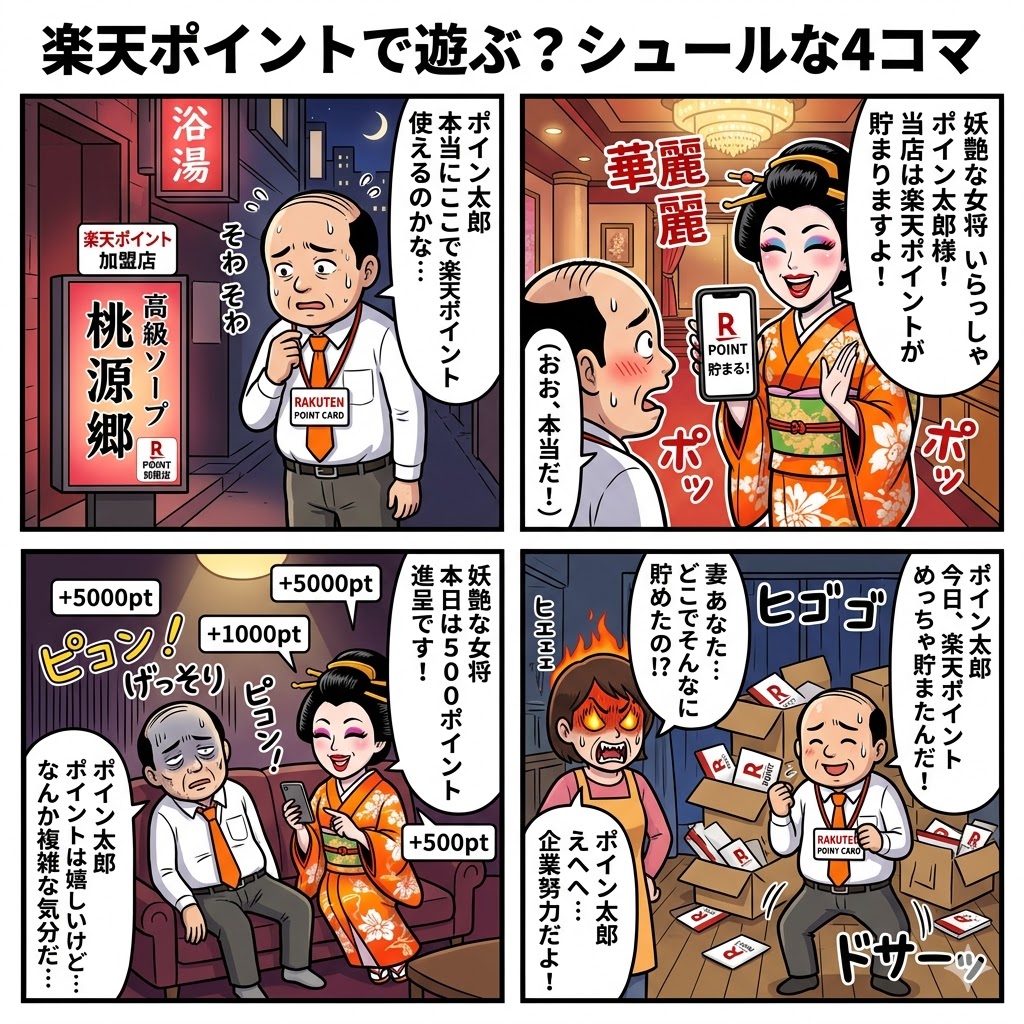 風俗利用で楽天ポイント!? 裏技公開