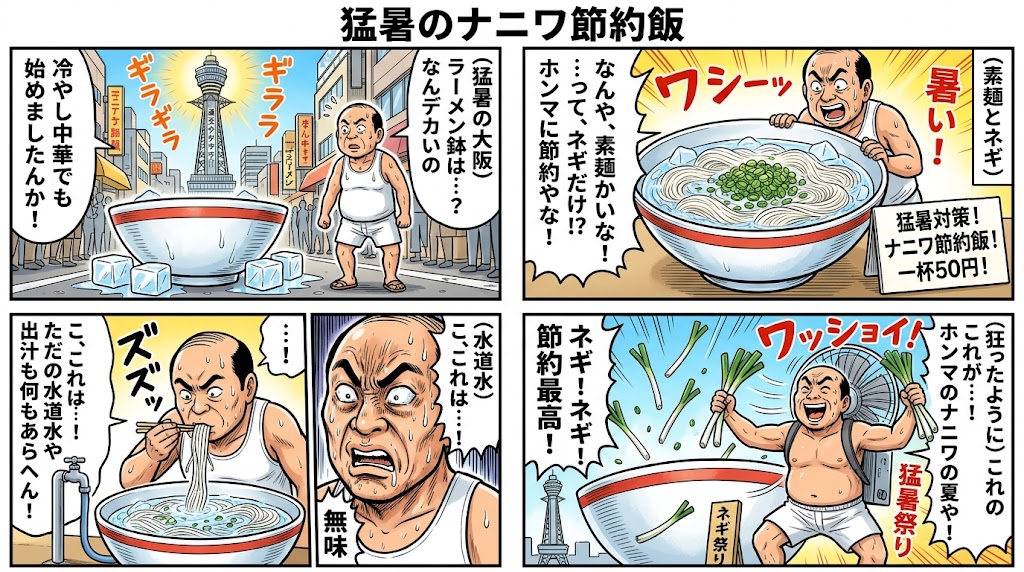 猛暑襲来！ナニワ節約飯