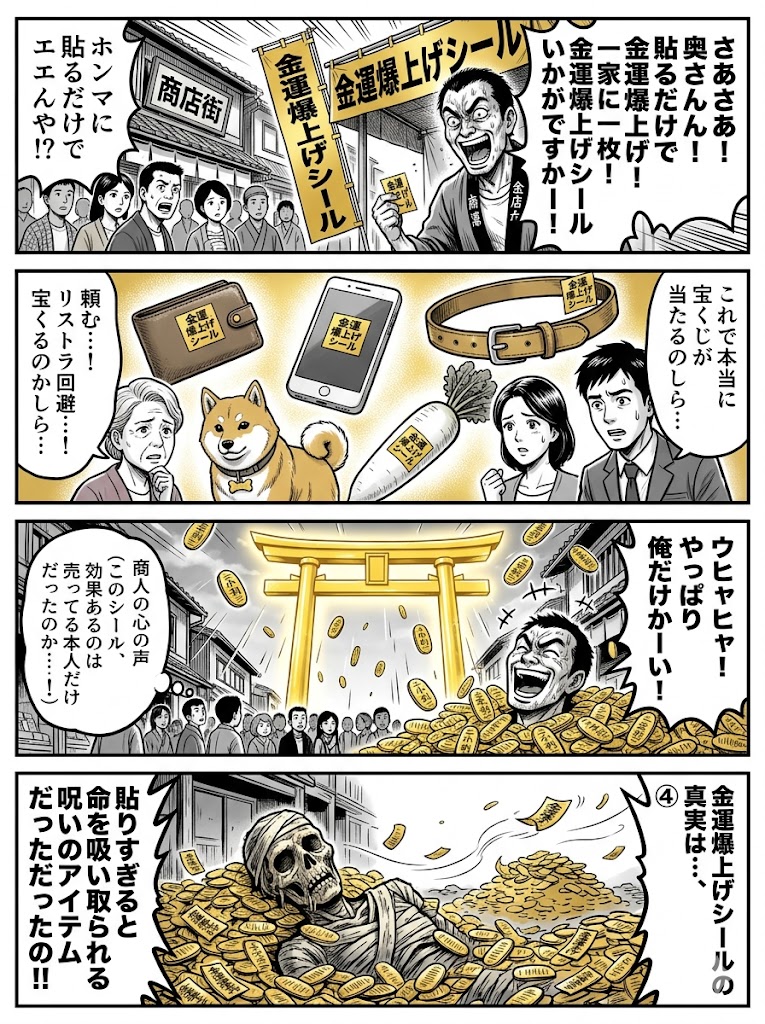 シールで錬金術！？ 貼るだけで金運爆上げ…ホンマかいな！？