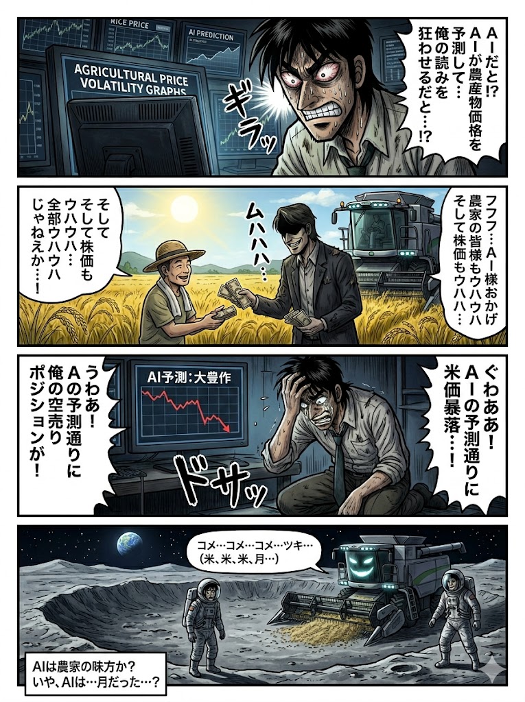 AIは農家の味方か？米中農産取引と株価予測の未来