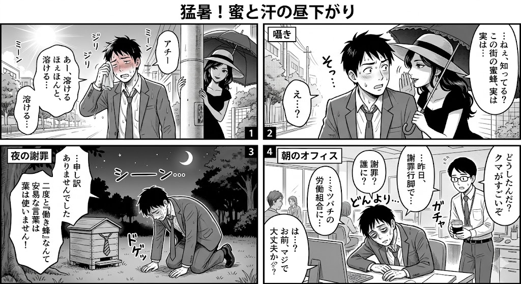 猛暑！蜜と汗の昼下がり