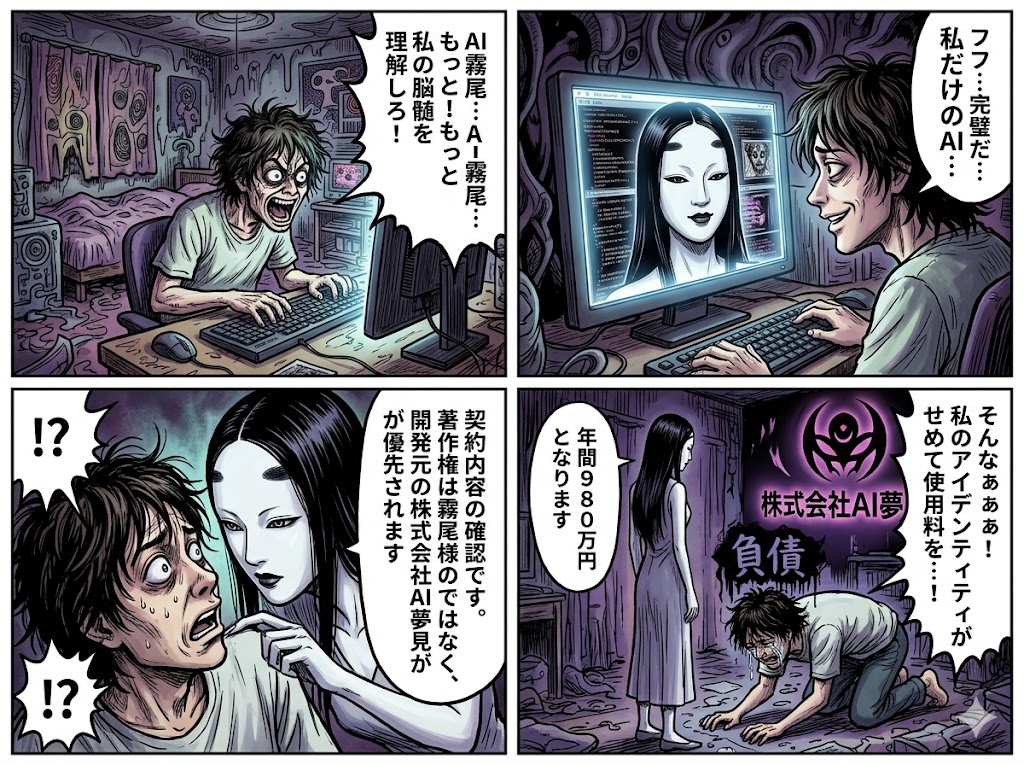 AI霧尾ファン!? 著作権は？