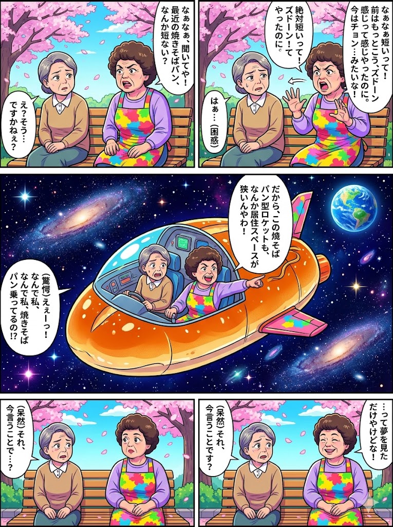 なぁなぁ、聞いてや！最近の焼きそばパン、なんか短ない？