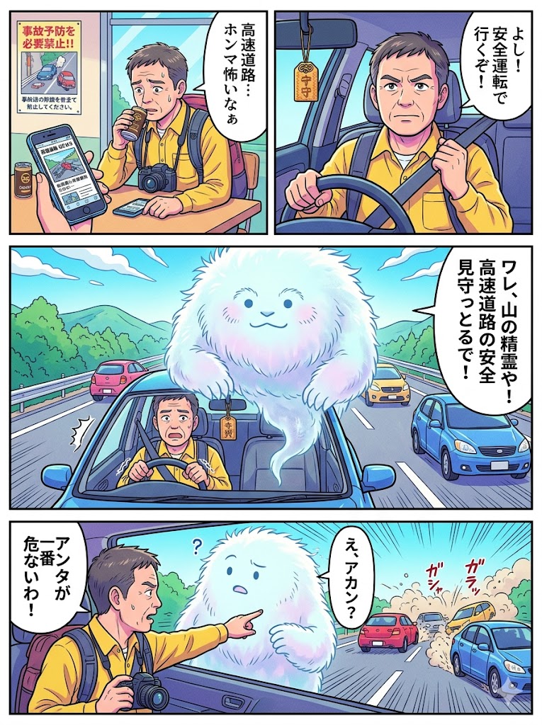 高速道路、ホンマに怖いな！事故から学ぶ身の守り方