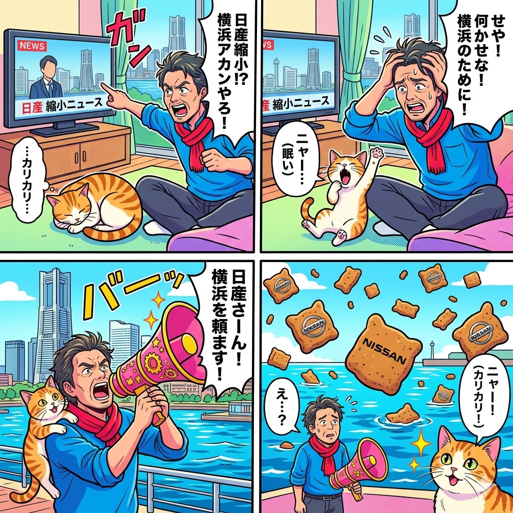 日産縮小!? せやけど横浜は… 大丈夫なん？