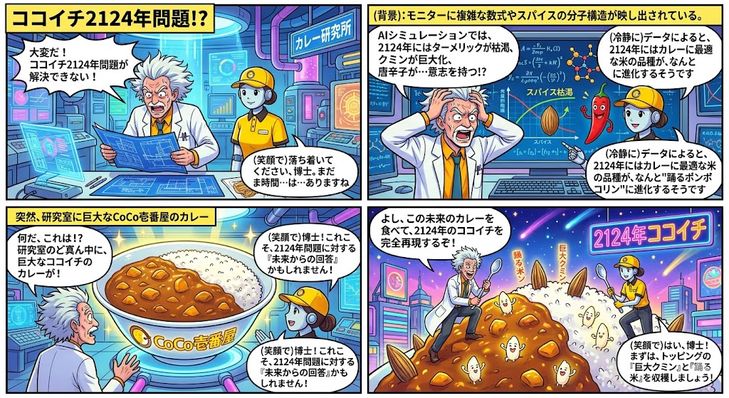 ココイチ2124年問題!?