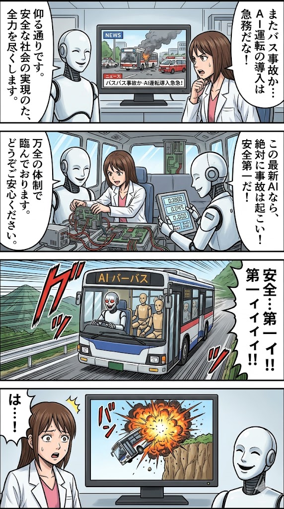 バス事故とAI運転の未来