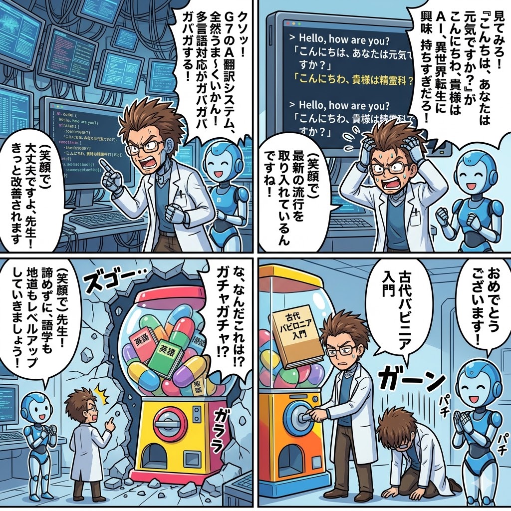 G7とAI悪用!?語学も同じや