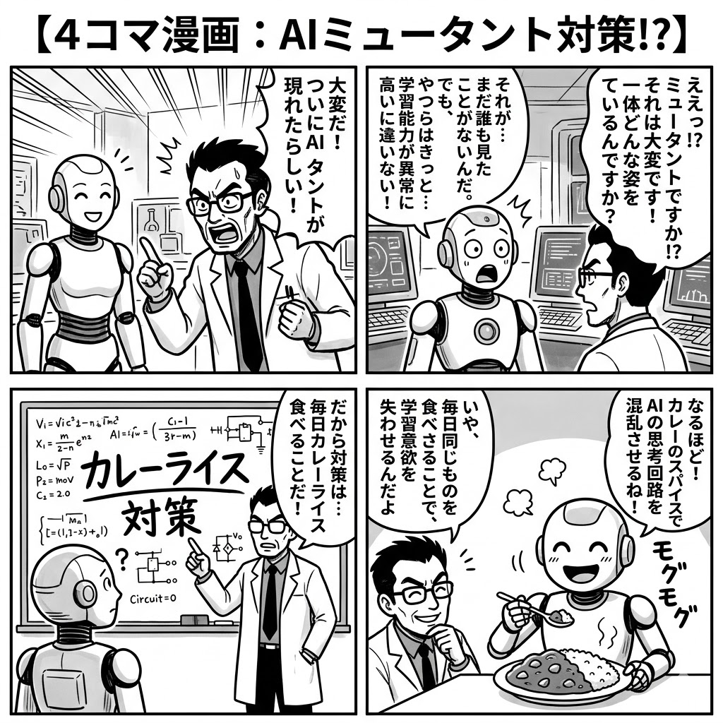 AIミュータント対策!?